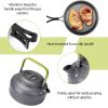 12Pcs Camping Cookware Set Camping Stove Aluminum Pot Pans Kit