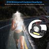 LED Headlight Super Bright Head Torch USB Rechargeable Headlamp