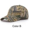 1pc Men's Adjustable Cap; Camo Baseball Hunting Fishing Twill Fitted Cap For Super Foot Bowl Sunday Party