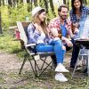 Portable Lumbar Back Camping Chairs for Outdoors