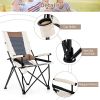 Portable Lumbar Back Camping Chairs for Outdoors